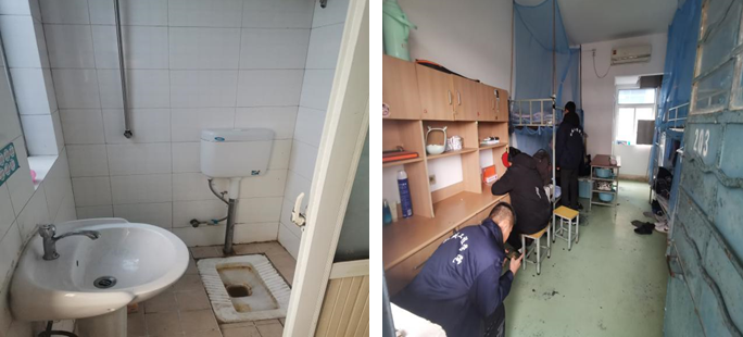 机械工程学院开展班级、教室卫生检查