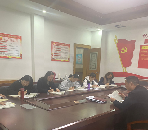 数模教研室党支部学习习近平同志在纪念毛泽东同志诞辰120周年座谈会上的重要讲话