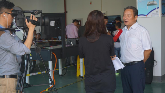 2017全国“行云新能杯”纯电动汽车技术服务大赛赛前培训会在我校开幕