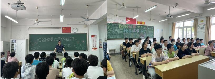 校党委委员、副校长倪依纯走进联系班级开展党员进班级活动