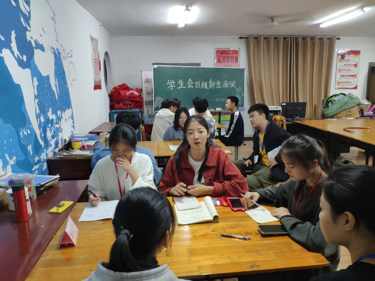 青春风采,继往开来 ——信息管理学院学生会2019级招新面试