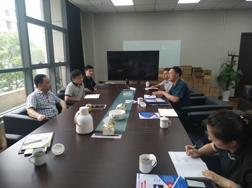 信息管理学院赴“现代学徒制”合作企业 进行走访调研