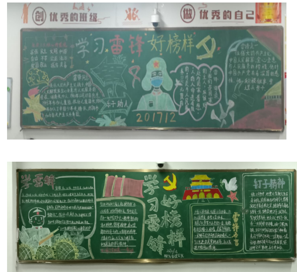 物流管理学院开展“学雷锋 树新风”主题板报评比活动