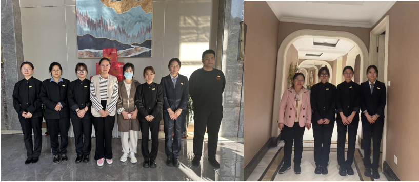 物流管理学院老师赴企指导学生