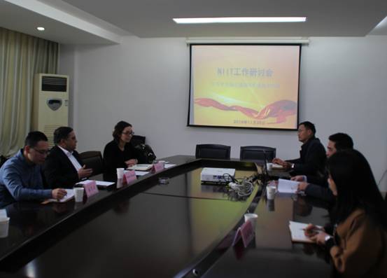 NIIT中国区总裁Kamal Dhuper先生一行来校交流访问