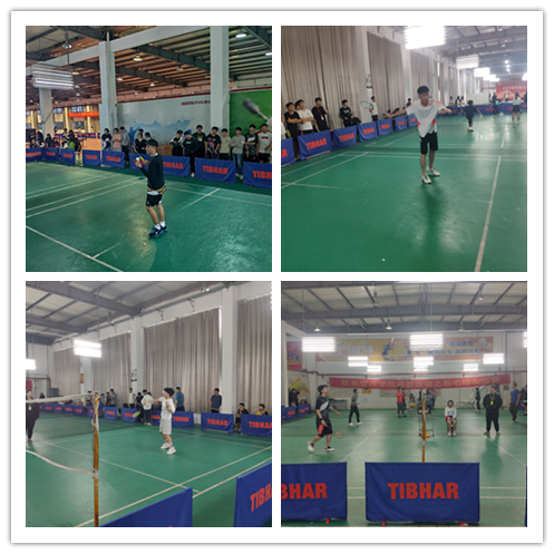 信息管理学院迎新活动之羽毛球友谊赛预赛圆满结束